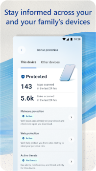 Download Microsoft Defender: Antivirus Alat untuk Android tangkapan layar 4