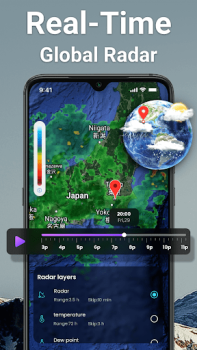 Download Weather: Live radar & widgets Cuaca untuk Android tangkapan layar 2