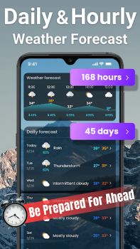 Download Weather: Live radar & widgets Cuaca untuk Android tangkapan layar 5