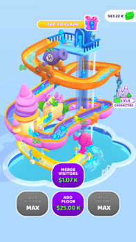 Download My Aquapark: Idle Water Empire Simulator untuk Android tangkapan layar 6