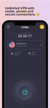 Download V2Net vpn : V2ray Fast, secure Alat untuk Android tangkapan layar 5