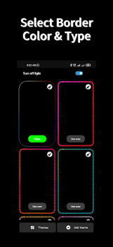 Download Border Screen RGB Color Light Personalisasi untuk Android tangkapan layar 4