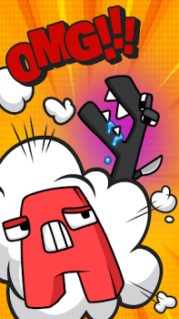 Download Alphabet Monster Color Battle Game aksi untuk Android