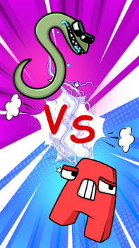 Download Alphabet Monster Color Battle Game aksi untuk Android tangkapan layar 5