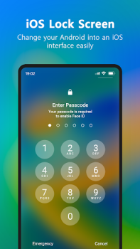 Download Lock Screen iOS 16 Personalisasi untuk Android tangkapan layar 2
