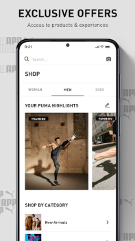 Download PUMA | Clothes & Shoes App Pembelian untuk Android tangkapan layar 6