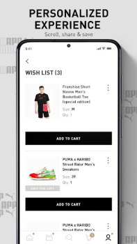 Download PUMA | Clothes & Shoes App Pembelian untuk Android tangkapan layar 7