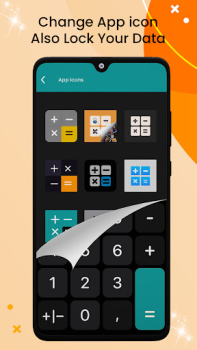 Download Secret Calculator - Hide Apps Pemutar & Editor Video untuk Android tangkapan layar 4