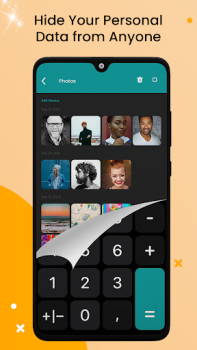 Download Secret Calculator - Hide Apps Pemutar & Editor Video untuk Android tangkapan layar 7