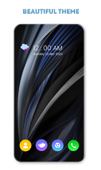 Download IPHONE 15 Pro Max Theme Personalisasi untuk Android tangkapan layar 3