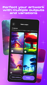 Download WOMBO Dream - AI Art Generator Seni dan Desain untuk Android tangkapan layar 2