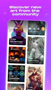 Download WOMBO Dream - AI Art Generator Seni dan Desain untuk Android tangkapan layar 5