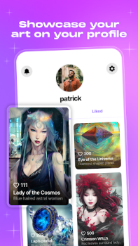 Download WOMBO Dream - AI Art Generator Seni dan Desain untuk Android tangkapan layar 6