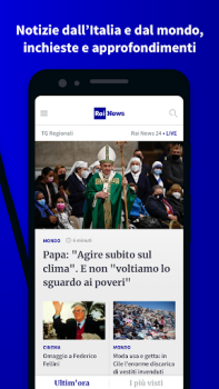 Download RaiNews Berita & Majalah untuk Android tangkapan layar 2