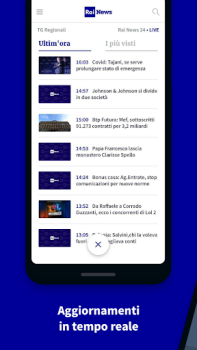 Download RaiNews Berita & Majalah untuk Android tangkapan layar 3