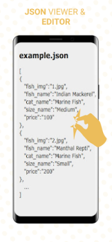 Download JSON Viewer - JSON File Reader Kerja untuk Android tangkapan layar 4