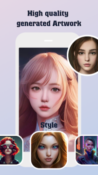 Download AI Avatar - AI Art Generator Seni dan Desain untuk Android tangkapan layar 2
