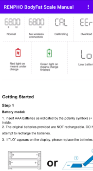 Download RENPHO BodyFat Scale Manual Kerja untuk Android tangkapan layar 2