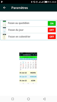 Download CALENDRIER FEZAN 2024 Alat untuk Android tangkapan layar 3