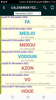 Download CALENDRIER FEZAN 2024 Alat untuk Android tangkapan layar 7