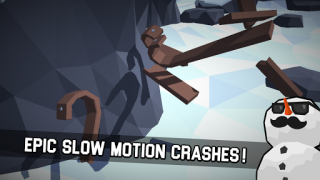 Download Sledge - snow mountain slide Arkade untuk Android tangkapan layar 4