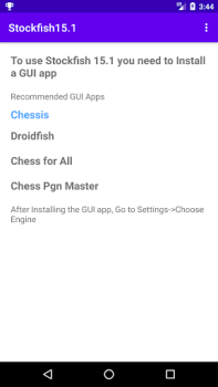 Download Stockfish 15.1 Chess Engine Permainan meja untuk Android tangkapan layar 3