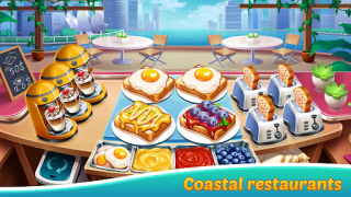 Download Cooking Seaside - Beach Food Simulator untuk Android tangkapan layar 4