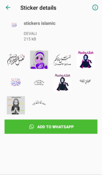 Download Islamic stickers for whatsapp Sosial untuk Android tangkapan layar 4