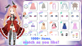 Download Dress Up! Shining Anime Star Permainan kasual untuk Android tangkapan layar 2