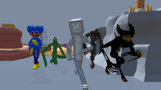 Download Melon vs People Playground 3D Game aksi untuk Android tangkapan layar 4