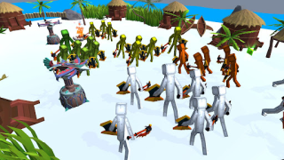 Download Melon vs People Playground 3D Game aksi untuk Android tangkapan layar 5