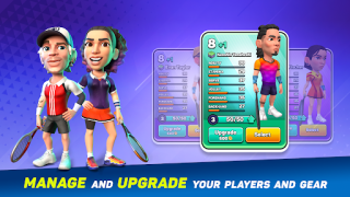 Download Mini Tennis: Perfect Smash Game olahraga untuk Android tangkapan layar 3