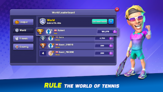 Download Mini Tennis: Perfect Smash Game olahraga untuk Android tangkapan layar 4