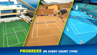 Download Mini Tennis: Perfect Smash Game olahraga untuk Android tangkapan layar 6