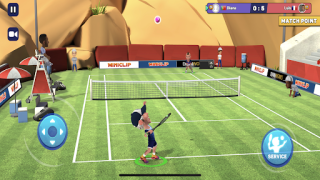 Download Mini Tennis: Perfect Smash Game olahraga untuk Android tangkapan layar 7