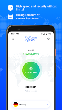 Download United VPN: Fast & Trusted Alat untuk Android tangkapan layar 5