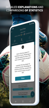 Download Goal Filter - Football Stats Olahraga untuk Android tangkapan layar 5