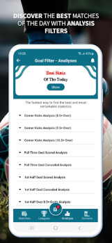 Download Goal Filter - Football Stats Olahraga untuk Android tangkapan layar 6