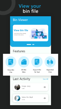 Download Bin File Opener - Bin Viewer Alat untuk Android tangkapan layar 6