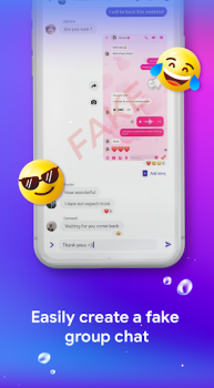 Download Fake Chat Messenger Alat untuk Android tangkapan layar 4
