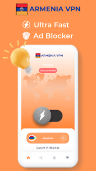 Download Armenia VPN - Private Proxy Alat untuk Android tangkapan layar 2