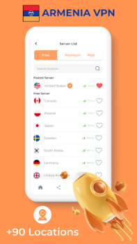 Download Armenia VPN - Private Proxy Alat untuk Android tangkapan layar 3