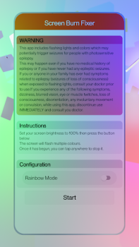 Download Screen Burn Fixer Alat untuk Android tangkapan layar 2