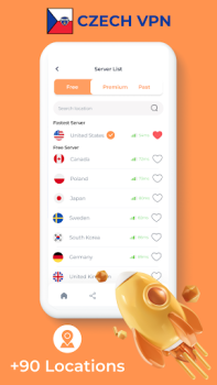 Download Czech Republic VPN Fast Proxy Alat untuk Android tangkapan layar 3