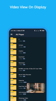 Download AV Player Pemutar & Editor Video untuk Android tangkapan layar 4