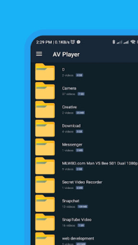 Download AV Player Pemutar & Editor Video untuk Android tangkapan layar 5