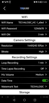 Download HC-1 Helmet Cam Alat untuk Android tangkapan layar 3