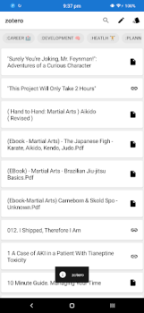 Download BibTex Manager Kerja untuk Android tangkapan layar 2