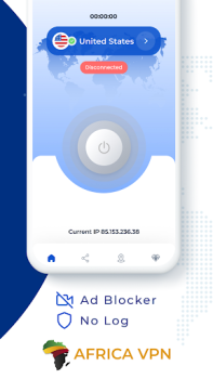 Download Africa VPN - Get Africa IP Alat untuk Android tangkapan layar 2