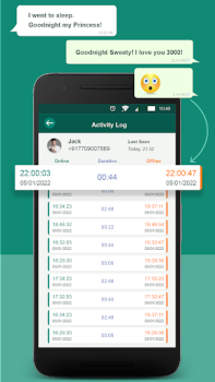 Download Last Seen Online Tracker Alat untuk Android tangkapan layar 2